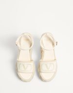 VLOGO TORCHON WEDGE SANDAL IN NAPPA 130MM - Image 5